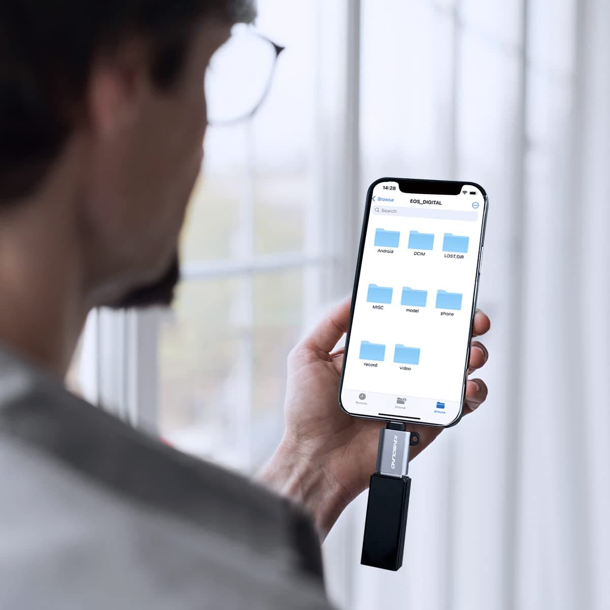 USB OTG or A tool for data collection
