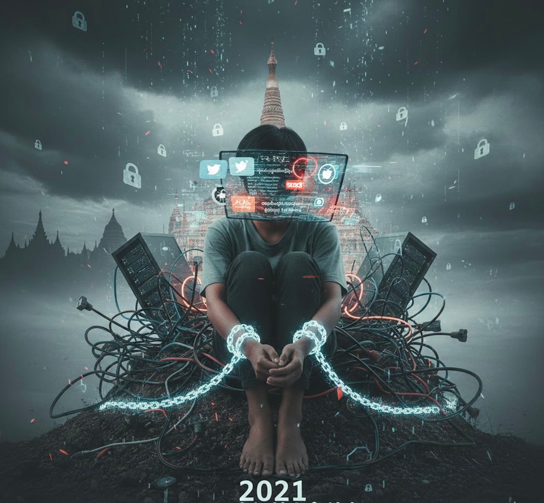 Digital Repression 2021 in Myanmar